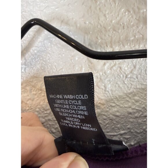 Fairy Goth Velvet Top Women Sz L Plum Crop Tie Front Renaissance Whimsigoth Y2K - Picture 10 of 12